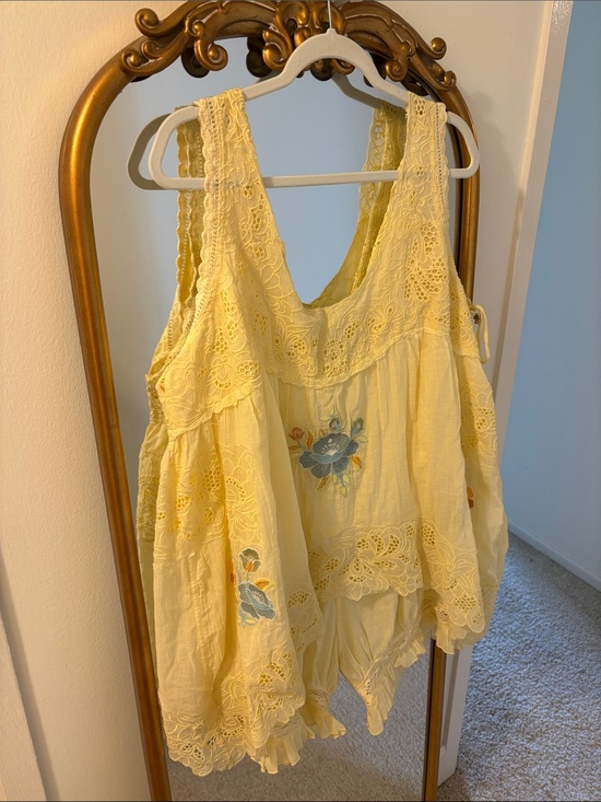 Free People Tops - Free people eye catcher bloomsie romper